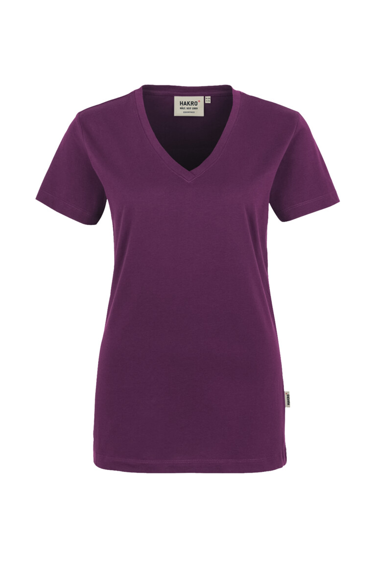 HAKRO Damen V-Shirt Classic 126