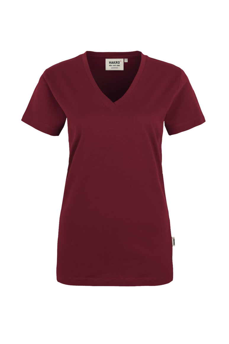 HAKRO Damen V-Shirt Classic 126